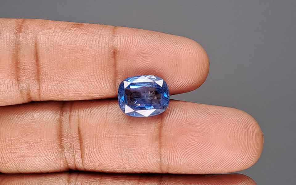 Blue Sapphire (Neelam) Gemstone - 7.26 Carats