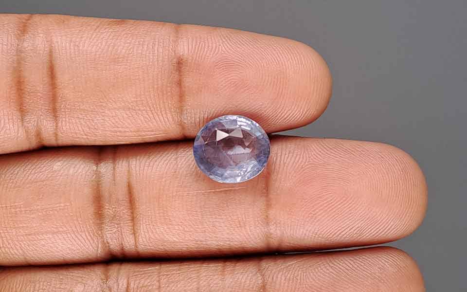 Blue Sapphire (Neelam) Gemstone - 5.23 Carats