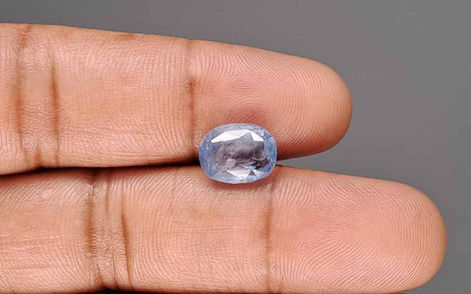 Blue Sapphire (Neelam) Gemstone - 5.58 Carats