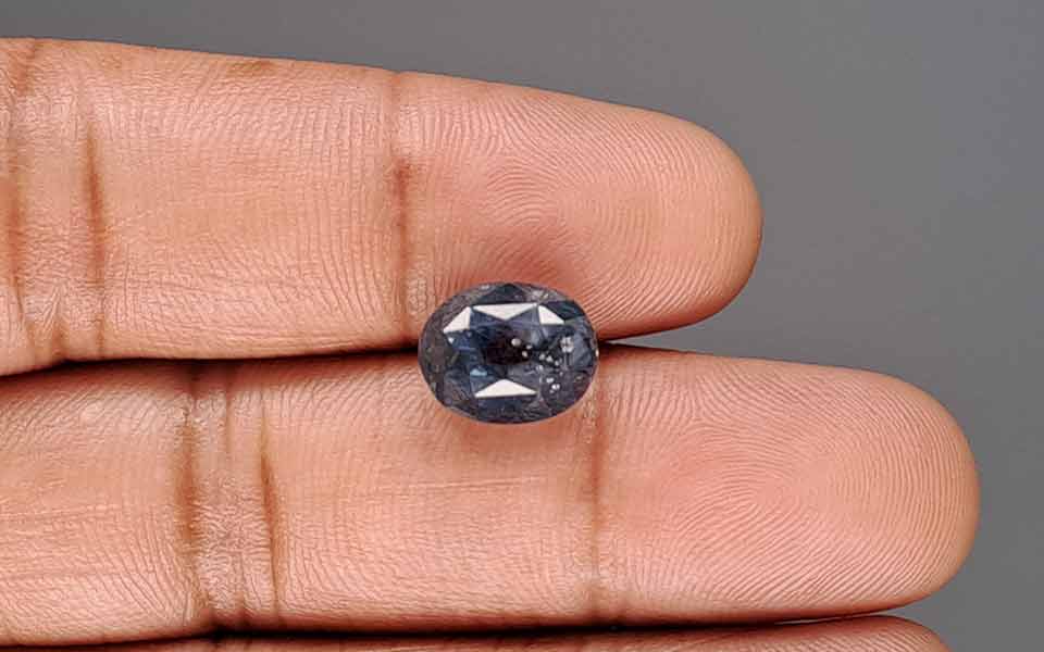 Blue Sapphire (Neelam) Gemstone - 6.96 Carats