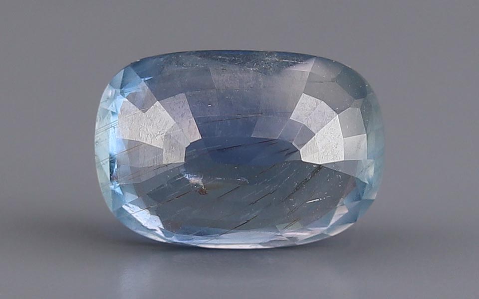 Blue Sapphire (Neelam) Gemstone - 6.16 Carats
