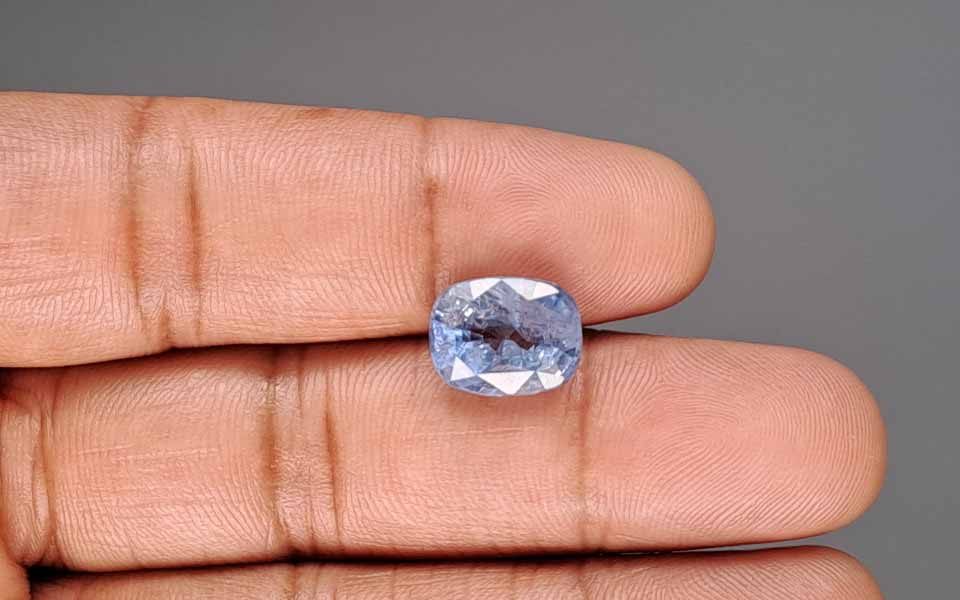 Blue Sapphire (Neelam) Gemstone - 7.55 Carats