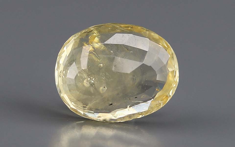 Yellow Sapphire (Pukhraj) Gemstone - 5.16 Carats
