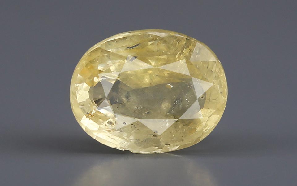 Yellow Sapphire (Pukhraj) Gemstone - 5.16 Carats