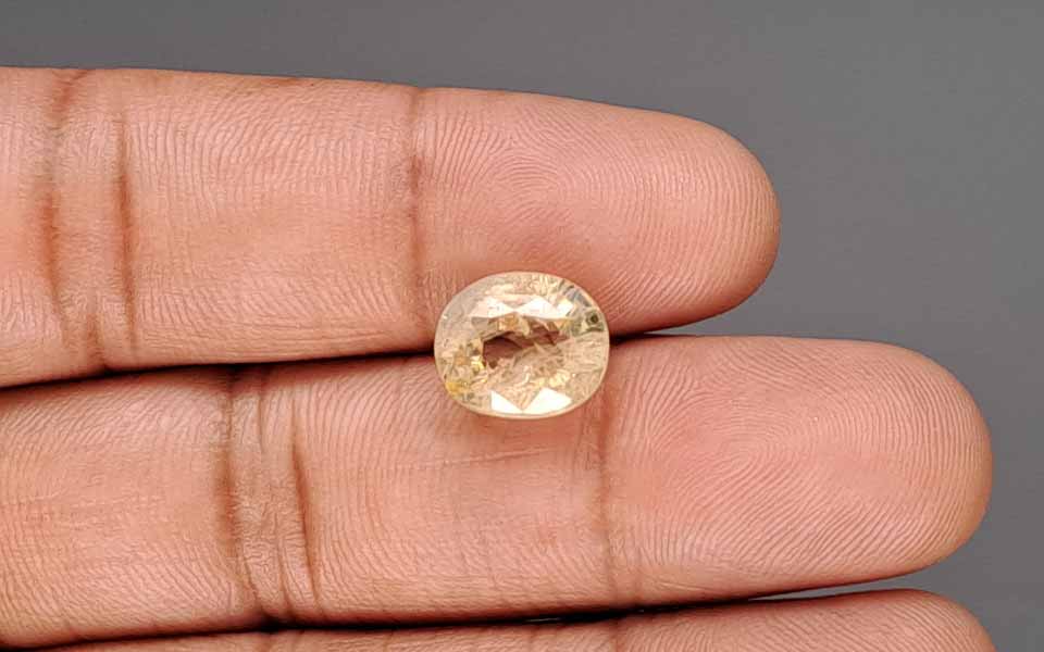 Yellow Sapphire (Pukhraj) Gemstone - 6.85 Carats