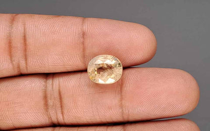 Yellow Sapphire (Pukhraj) Gemstone - 6.85 Carats