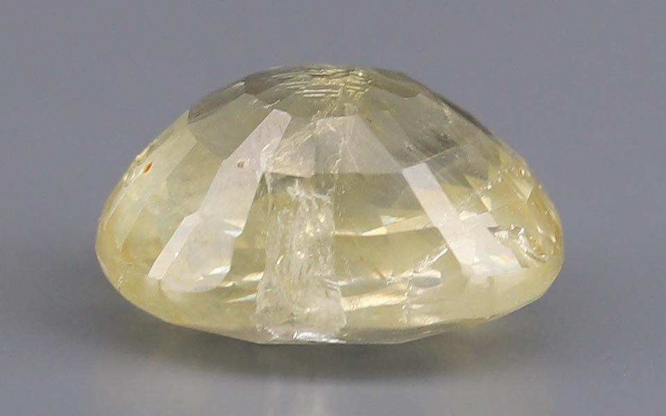 Yellow Sapphire (Pukhraj) Gemstone - 6.85 Carats