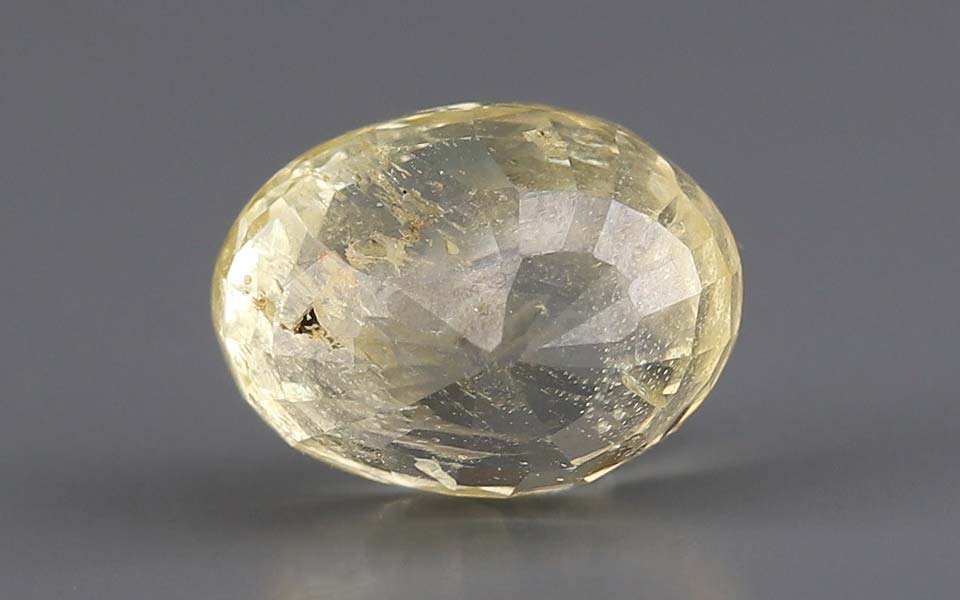 Yellow Sapphire (Pukhraj) Gemstone - 5.17 Carats