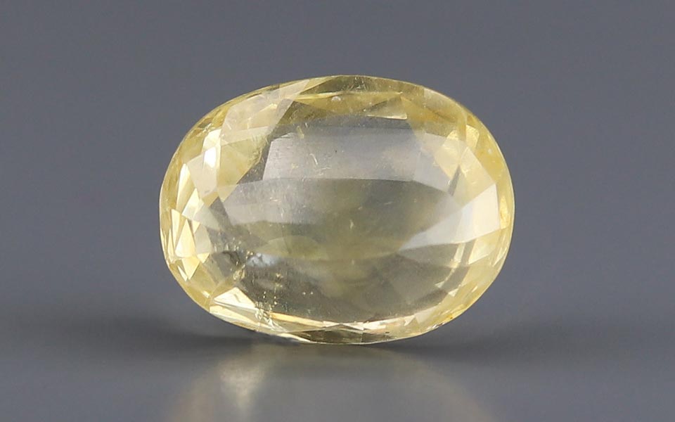 Yellow Sapphire (Pukhraj) Gemstone - 5.91 Carats