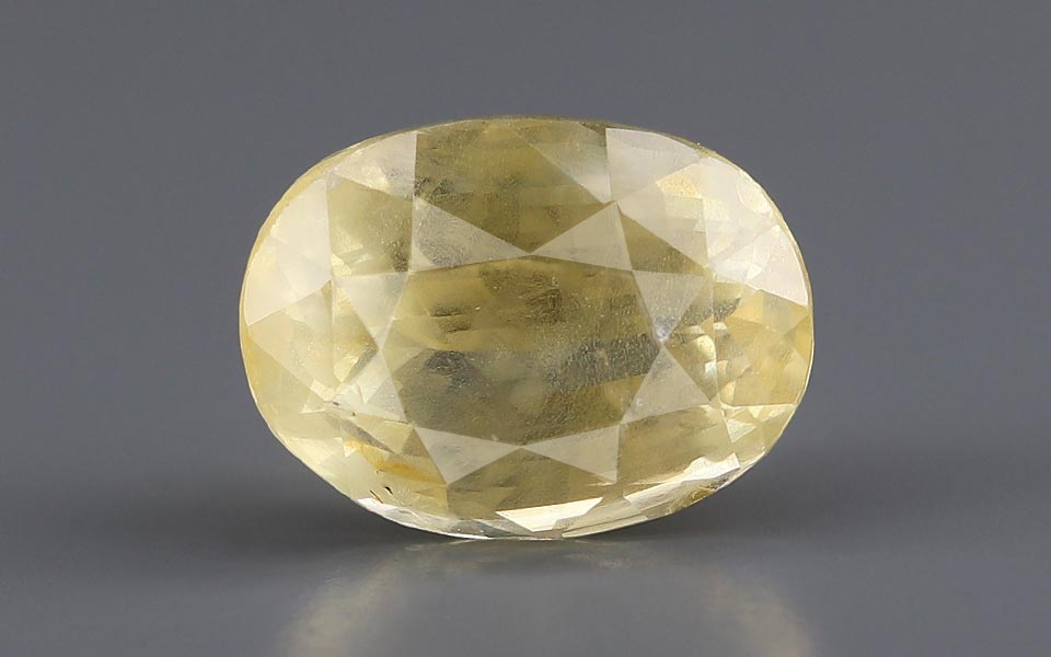 Yellow Sapphire (Pukhraj) Gemstone - 5.91 Carats