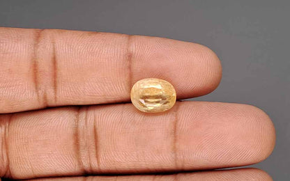 Yellow Sapphire (Pukhraj) Gemstone - 5.91 Carats