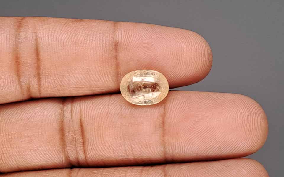 Yellow Sapphire (Pukhraj) Gemstone - 5.72 Carats
