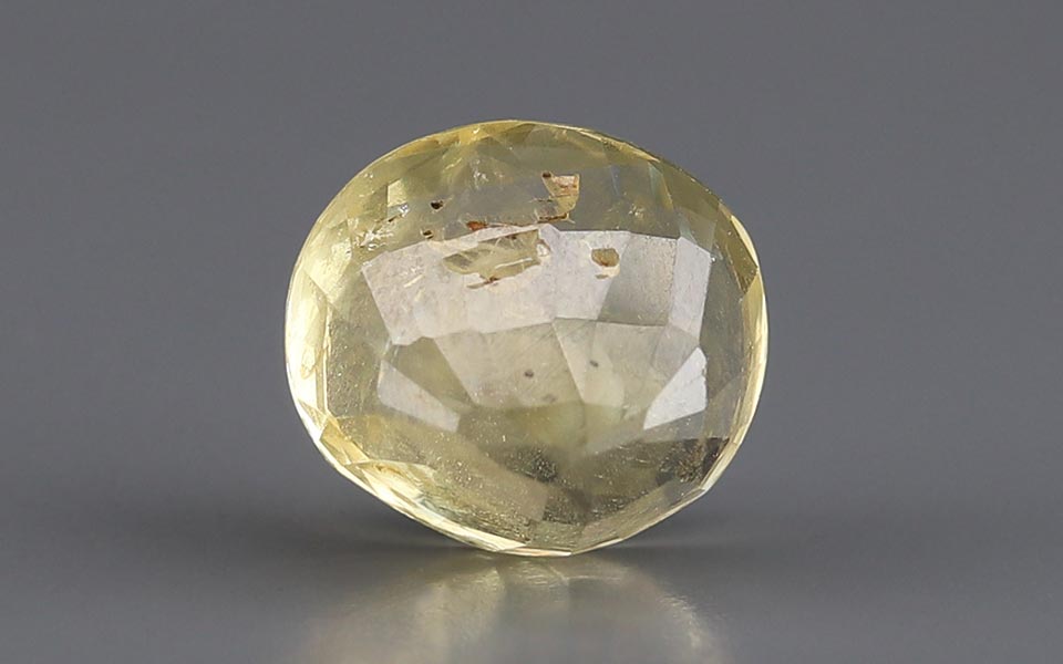 Yellow Sapphire (Pukhraj) Gemstone - 5.09 Carats