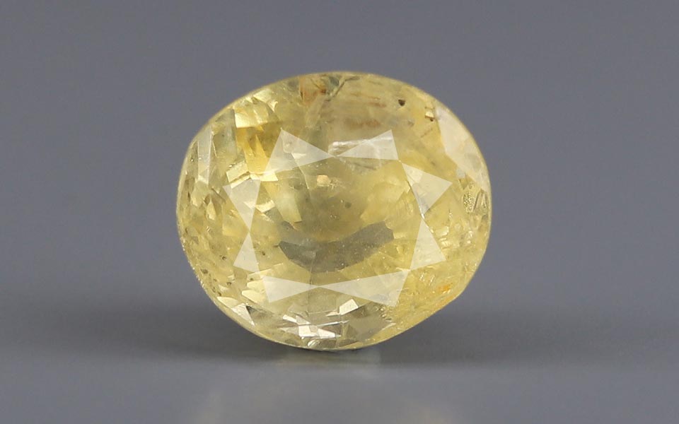 Yellow Sapphire (Pukhraj) Gemstone - 5.09 Carats