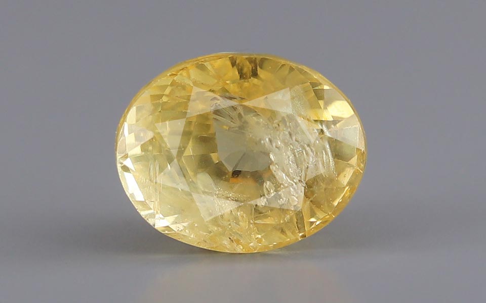 Yellow Sapphire (Pukhraj) Gemstone - 5.81 Carats