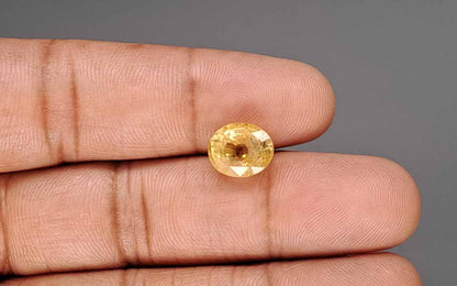 Yellow Sapphire (Pukhraj) Gemstone - 5.81 Carats