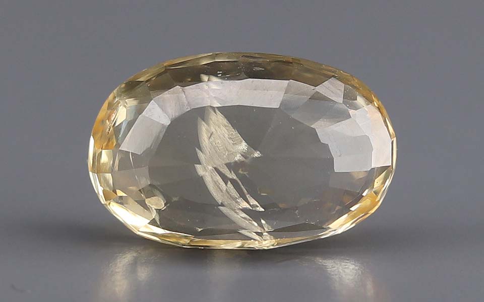 Yellow Sapphire (Pukhraj) Gemstone - 5.67 Carats