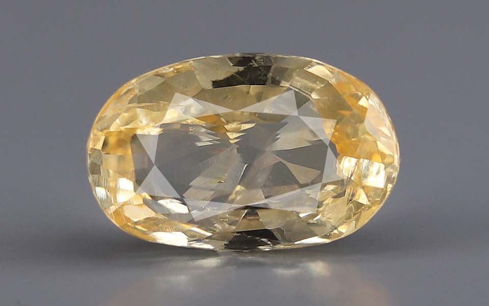 Yellow Sapphire (Pukhraj) Gemstone - 5.67 Carats