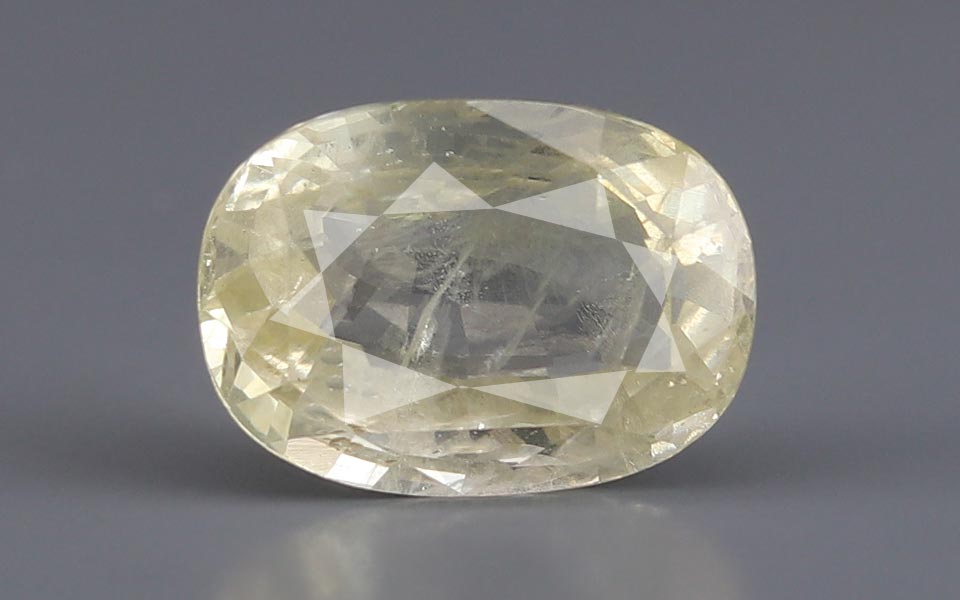 Yellow Sapphire (Pukhraj) Gemstone - 6.84 Carats