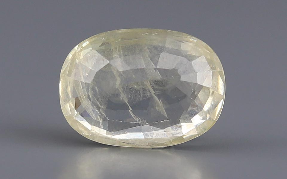 Yellow Sapphire (Pukhraj) Gemstone - 6.84 Carats