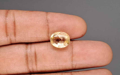 Yellow Sapphire (Pukhraj) Gemstone - 7.3 Carats