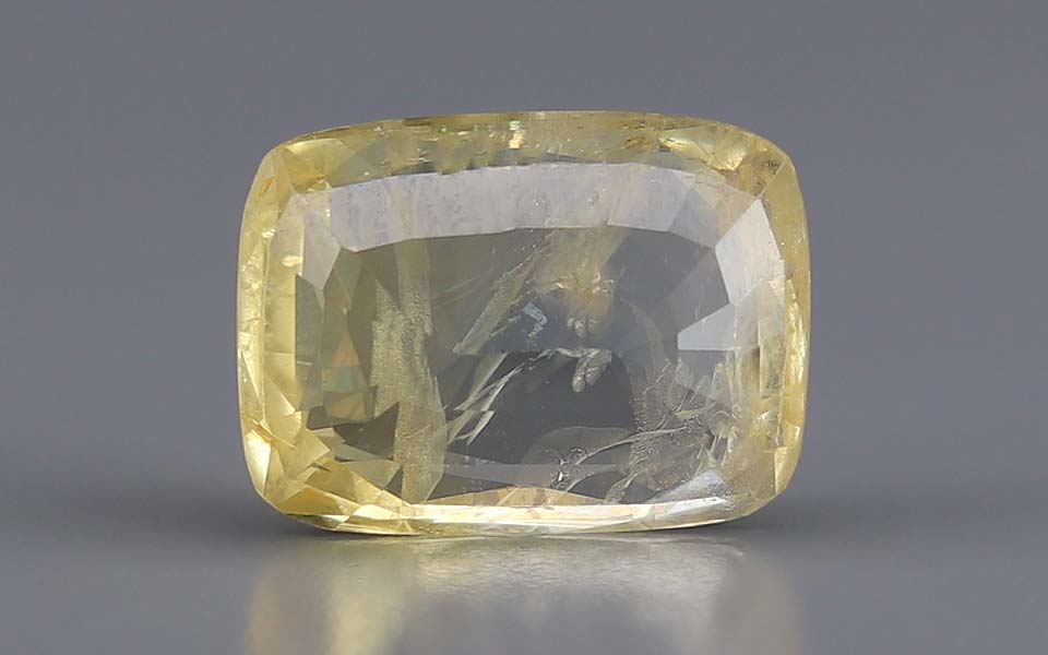 Yellow Sapphire (Pukhraj) Gemstone - 7.02 Carats