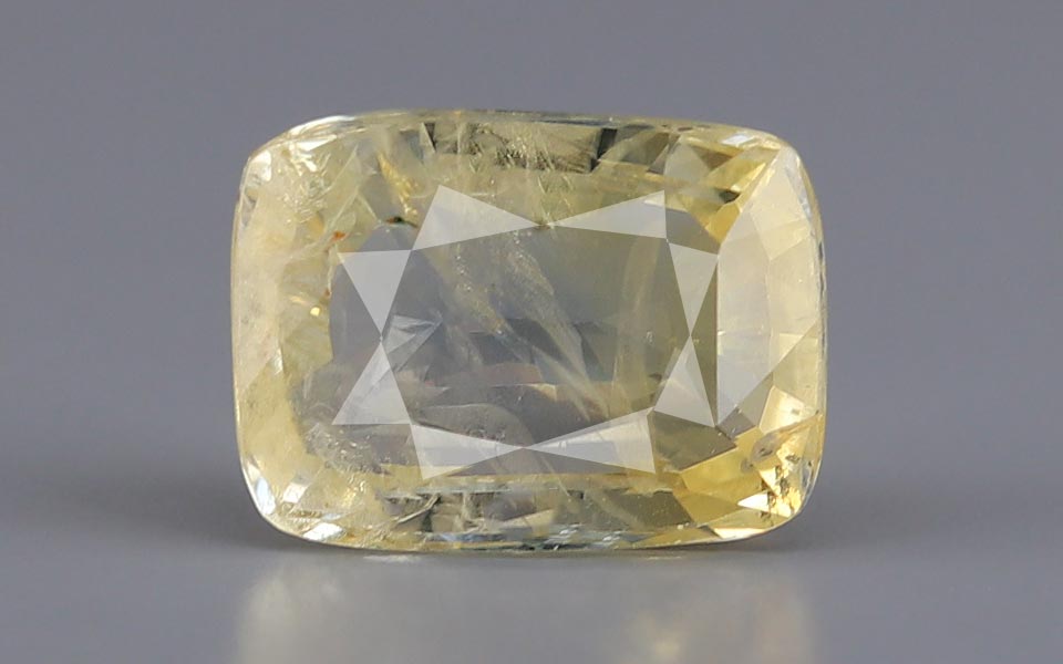 Yellow Sapphire (Pukhraj) Gemstone - 7.02 Carats