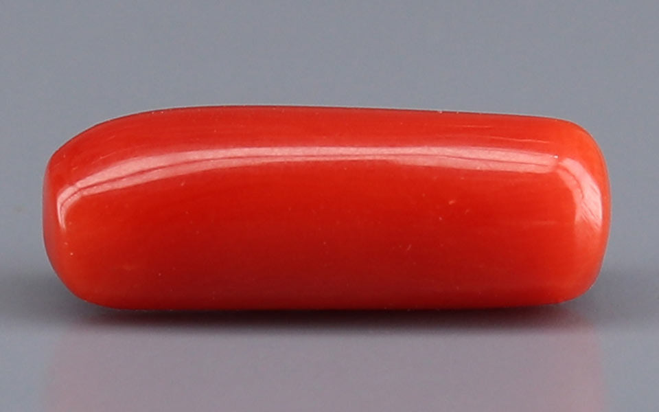 Red Coral (Moonga) Gemstone - 5.36 Carats