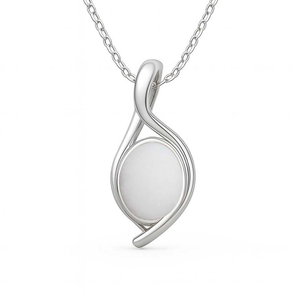 Premium Royal Sterling Silver Opal Pendant