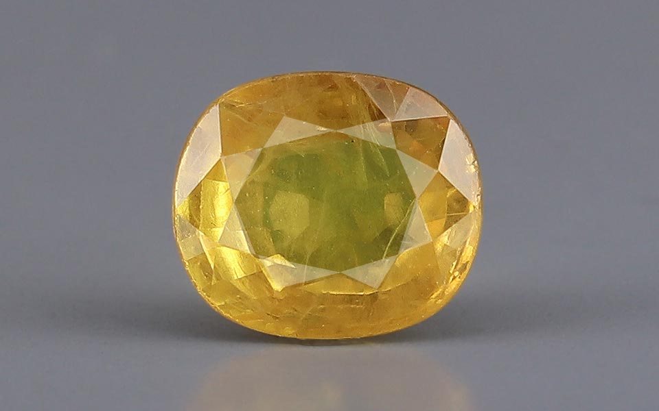 Yellow Sapphire (Pukhraj) Gemstone - 3.7 Carats