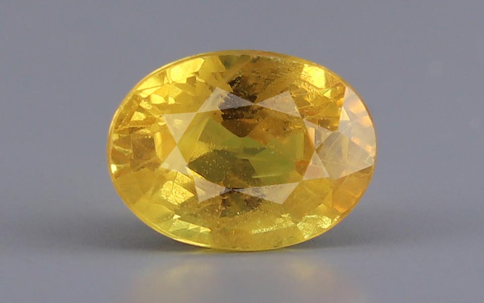 Yellow Sapphire (Pukhraj) Gemstone - 2.87 Carats