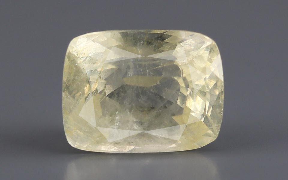 Yellow Sapphire (Pukhraj) Gemstone - 7.38 Carats