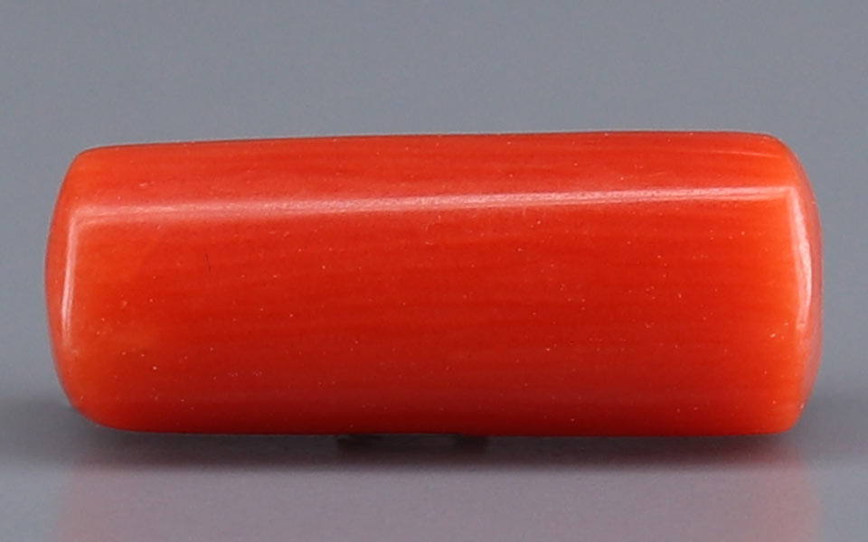 Red Coral (Moonga) Gemstone - 3.43 Carats