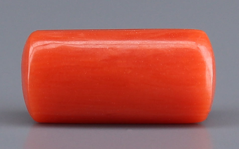 Red Coral (Moonga) Gemstone - 3.17 Carats