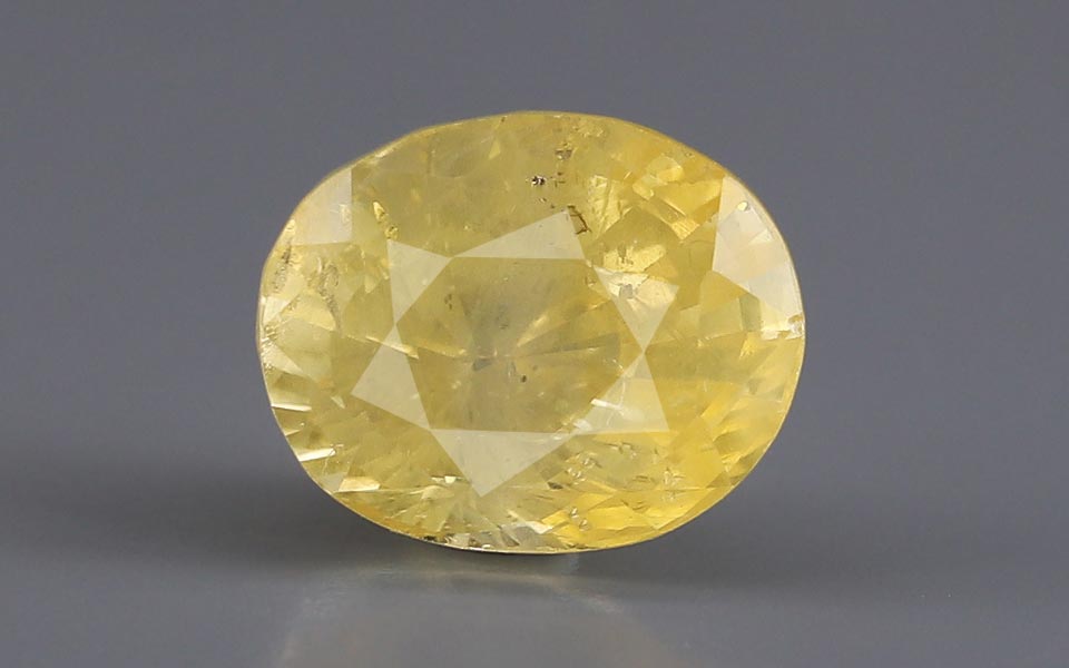 Yellow Sapphire (Pukhraj) Gemstone - 5.72 Carats