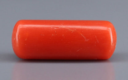 Red Coral (Moonga) Gemstone - 6.72 Carats