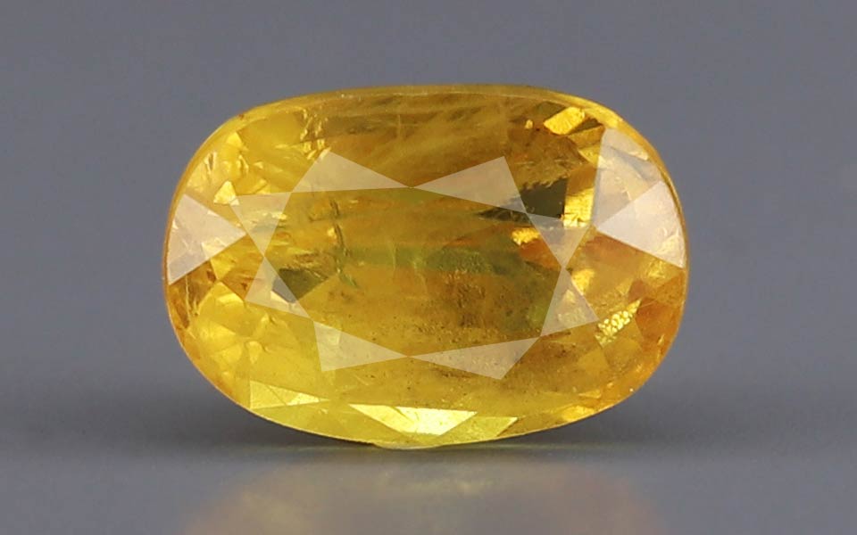 Yellow Sapphire (Pukhraj) Gemstone - 3.65 Carats