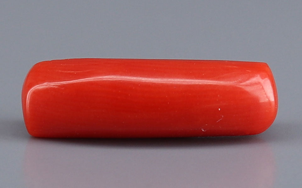 Red Coral (Moonga) Gemstone - 5.31 Carats