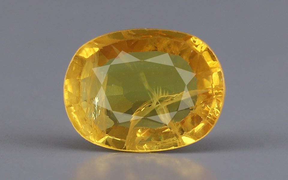 Yellow Sapphire (Pukhraj) Gemstone - 4.27 Carats
