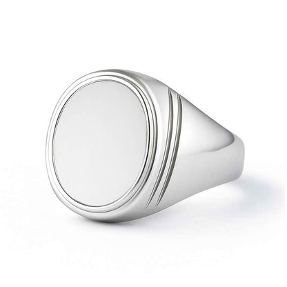 Unique Handcrafted Sterling Silver Opal Ring for Men