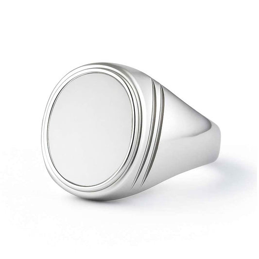 Unique Handcrafted Sterling Silver Opal Ring for Men