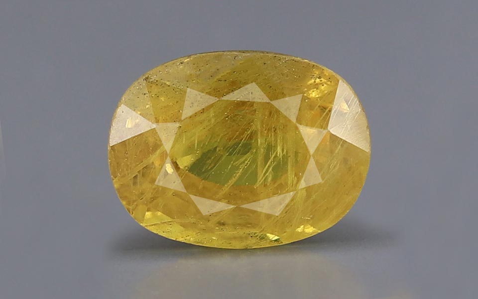 Yellow Sapphire (Pukhraj) Gemstone - 4.46 Carats