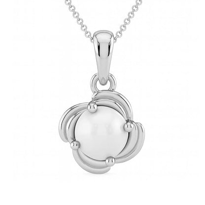 Premium Royal Sterling Silver Pearl Pendant