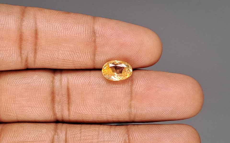 Yellow Sapphire (Pukhraj) Gemstone - 3.35 Carats
