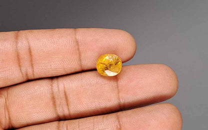 Yellow Sapphire (Pukhraj) Gemstone - 6.1 Carats