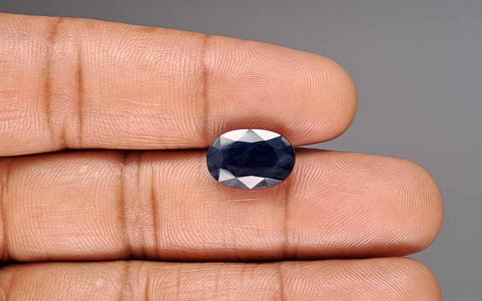 Blue Sapphire (Neelam) Gemstone - 7.51 Carats