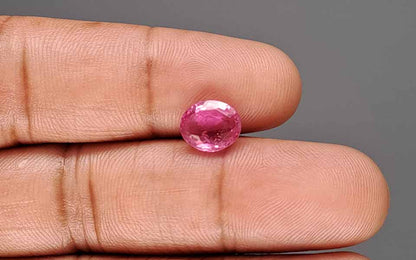 Ruby (Manik) Gemstone - 3.44 Carats