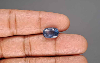 Blue Sapphire (Neelam) Gemstone - 6.16 Carats