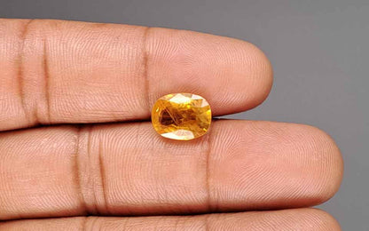 Yellow Sapphire (Pukhraj) Gemstone - 4.3 Carats