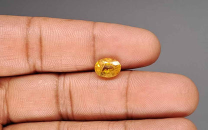 Yellow Sapphire (Pukhraj) Gemstone - 2.87 Carats